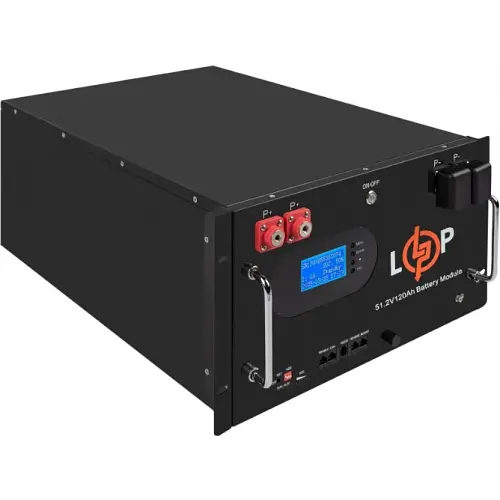 Акумулятор LogicPower LiFePO4 51,2V - 230 Ah (11776Wh) (Smart BMS 200A) з LCD RM AB - фото 5