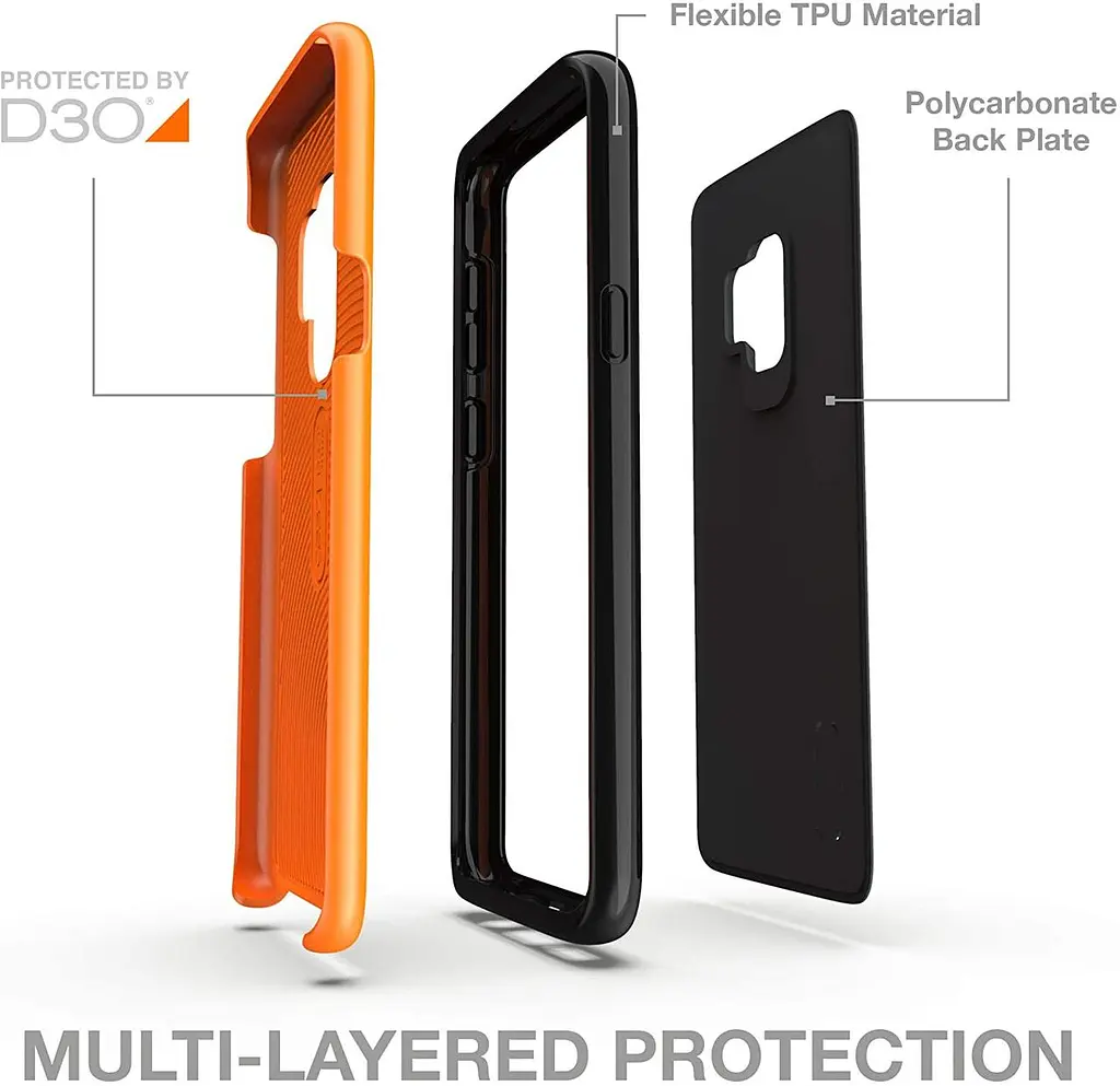 Протиударний чохол GEAR4 Battersea D3O для Samsung Galaxy S20 (6.2") Black - фото 5