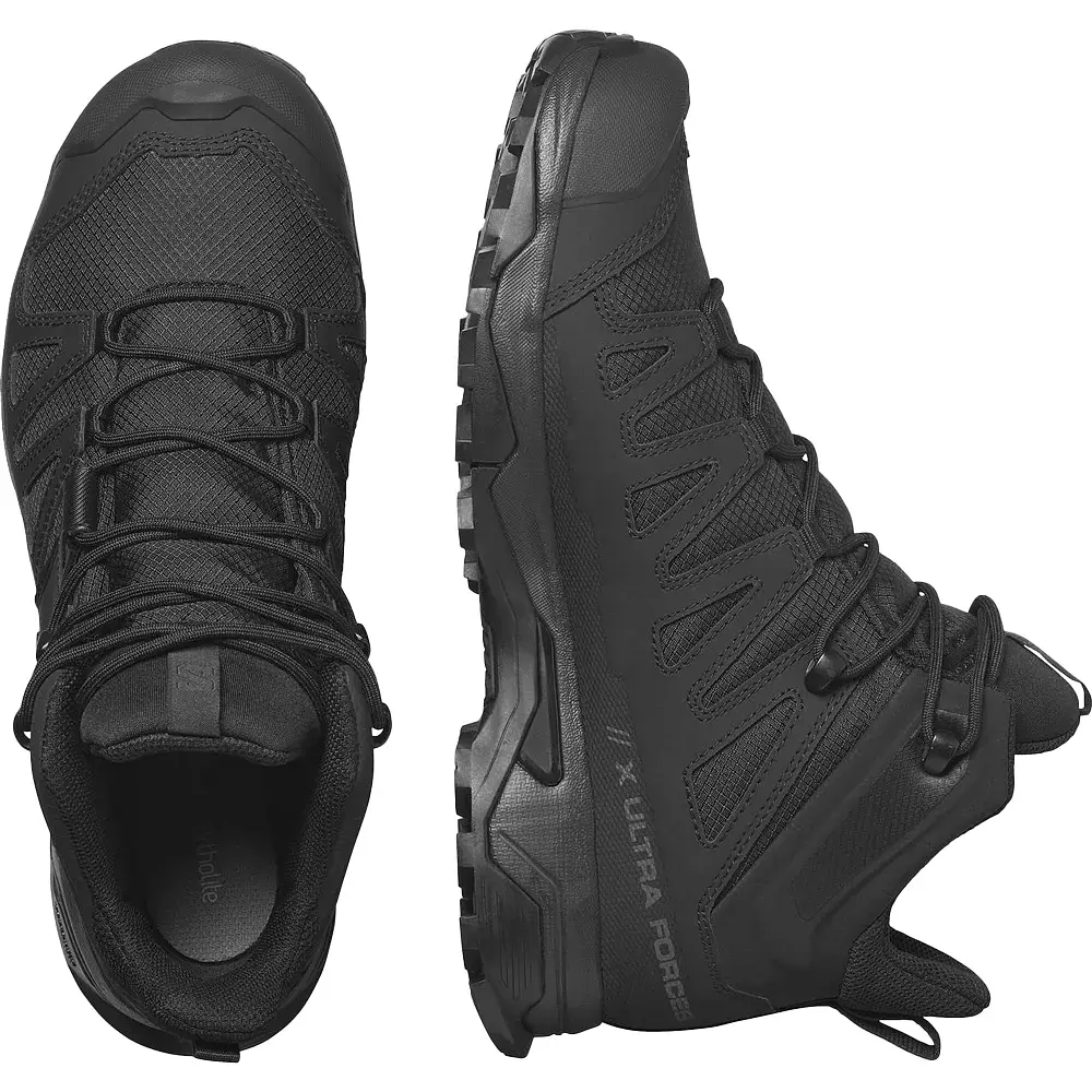 Ботинки Salomon X Ultra Forces Mid 8 Black/wolf - фото 5