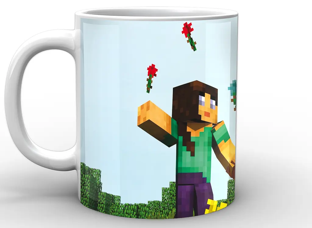 Кружка GeekLand Minecraft Майнкрафт постер МС.02.032 - фото 3