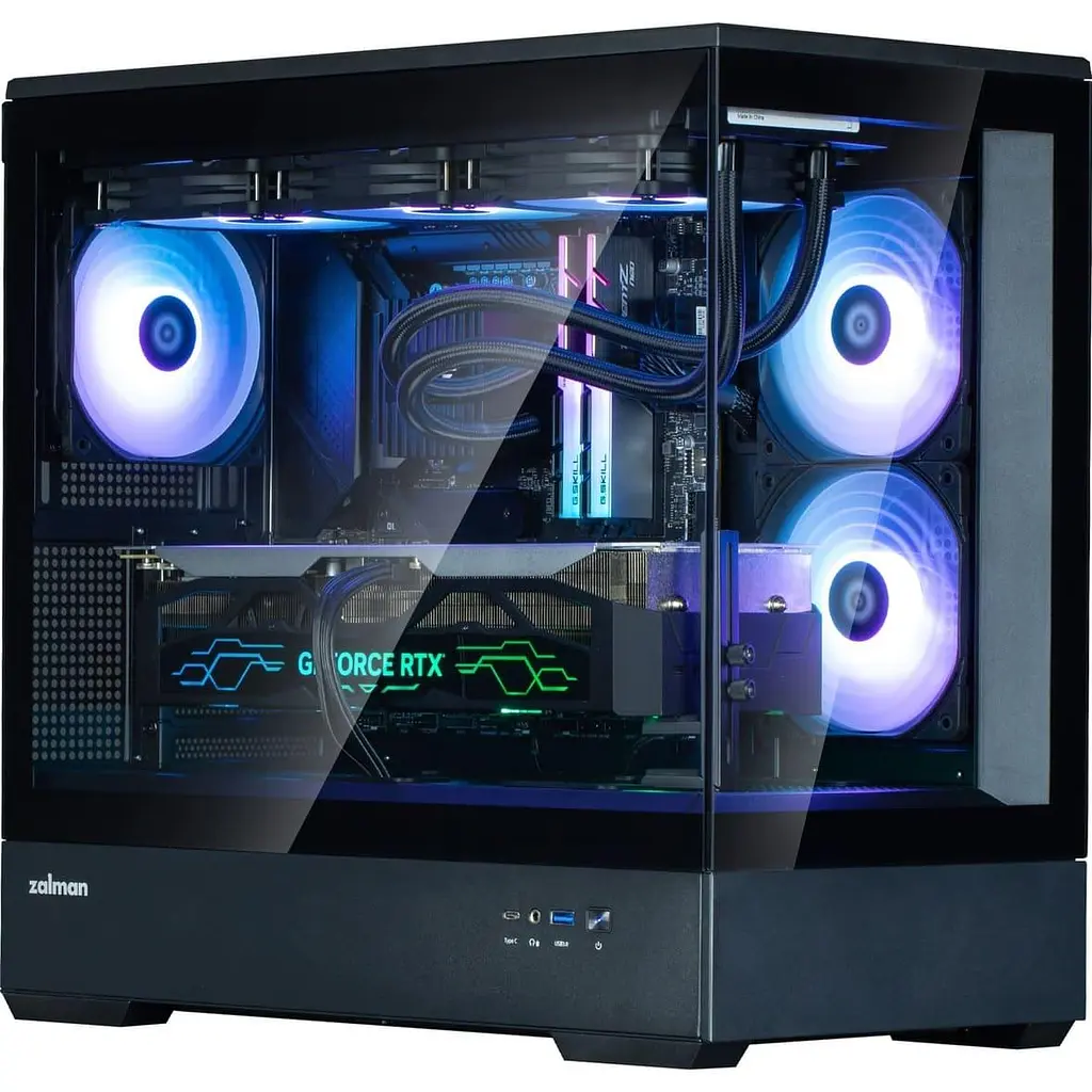 Корпус Zalman P30 Black (P30BLACKV2) Без БП - фото 8