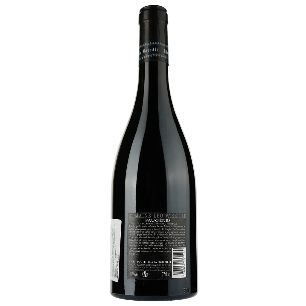 Вино Leo Vareille Mica-Schistes Rouge AOP Faugeres красное сухое 0.75 л - фото 2