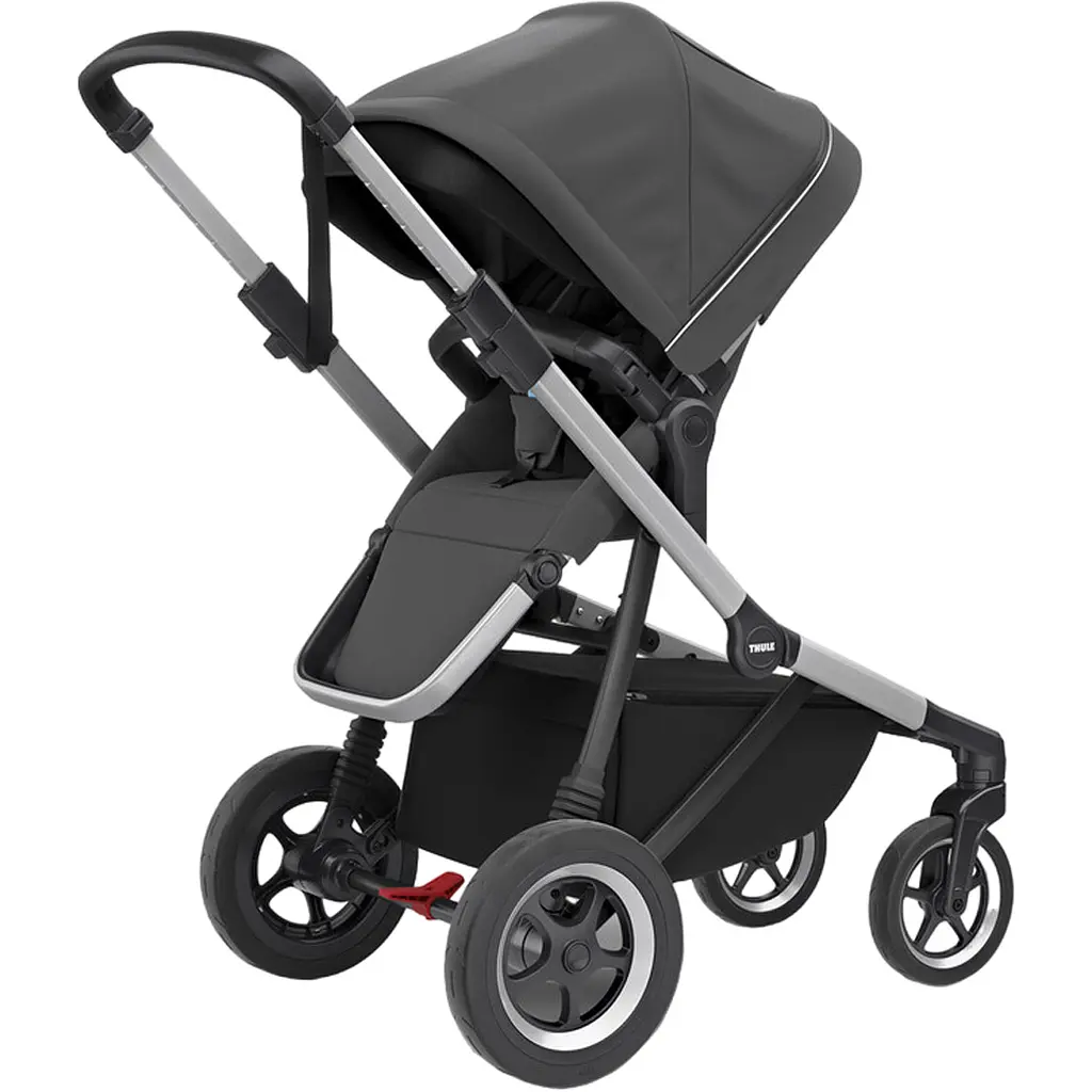 Детская коляска Thule Sleek Aluminum/ShadowGray [11000003] [107621] - фото 3