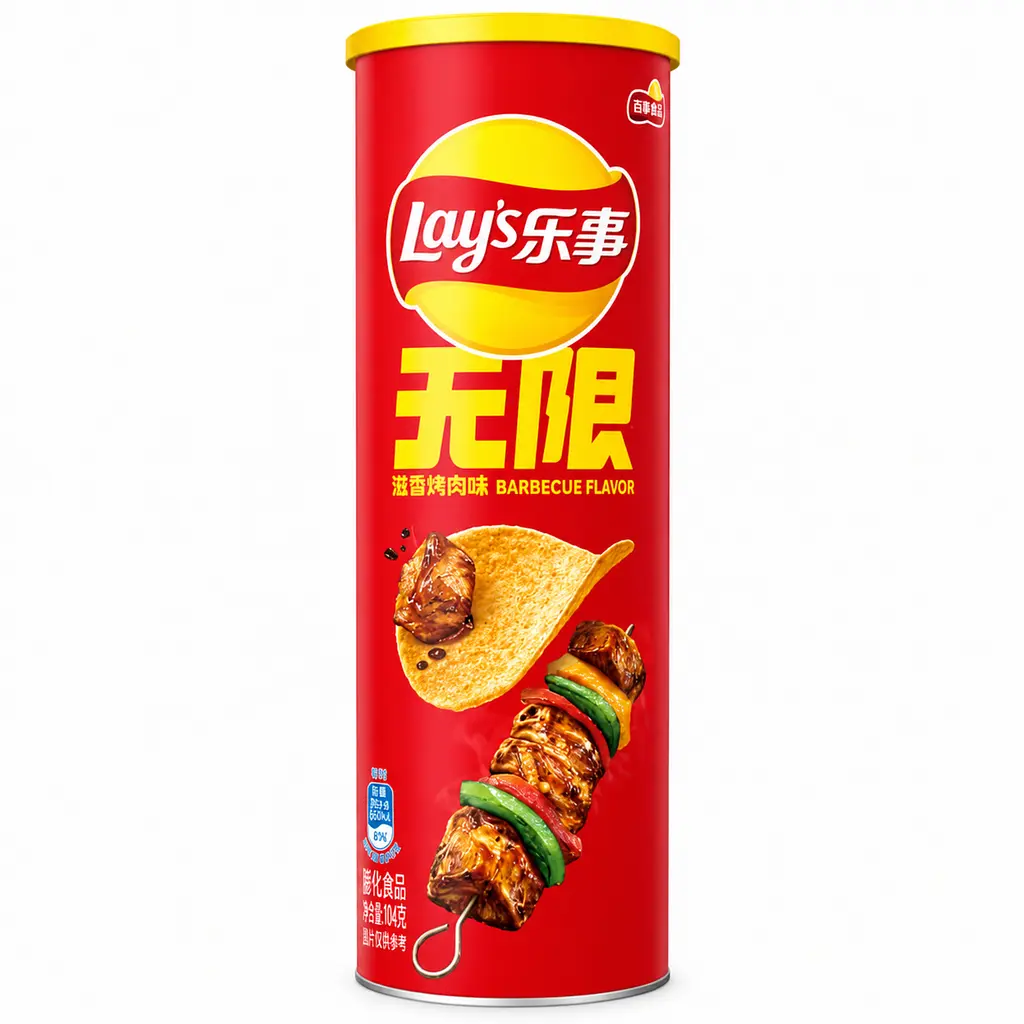 Чипсы Lay's Stax Sizzled Barbecue 90 г