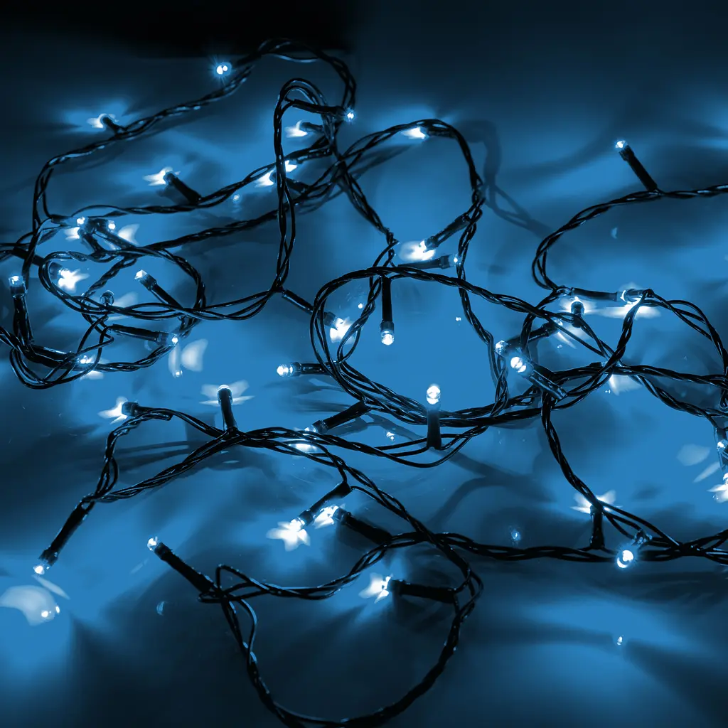 Електрогірлянда Yes! Fun нитка 70 LED 8 режимів миготіння 4.9 м холодно-біла (974836) - фото 5