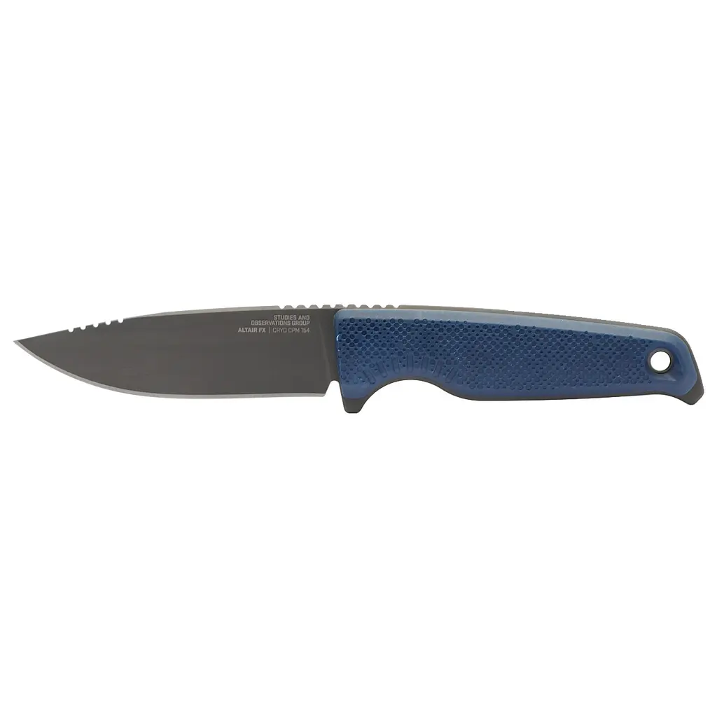 Ніж із фіксованим клинком SOG Altair FX Чорний-Синій - фото 2