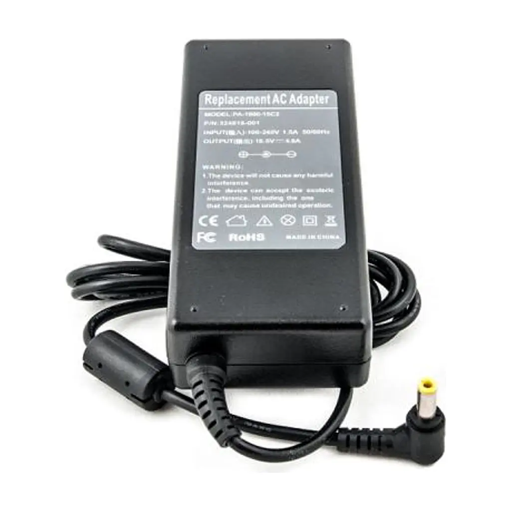 Блок живлення до ноутбуку PowerPlant HP 220V, 18.5V 90W 4.9A (5.5*2.5) (HP90E5525)