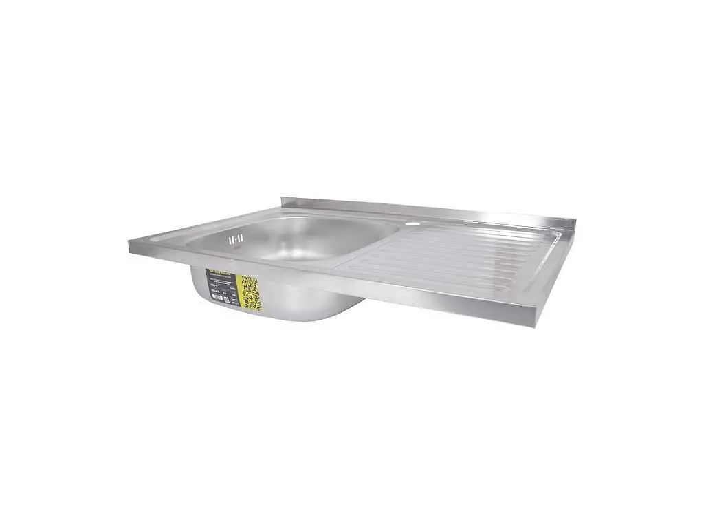 Мийка накладна Brinex 500х800х160мм 1 5080-L, Satin 0,6мм BRIN5080LSAT06 - фото 4