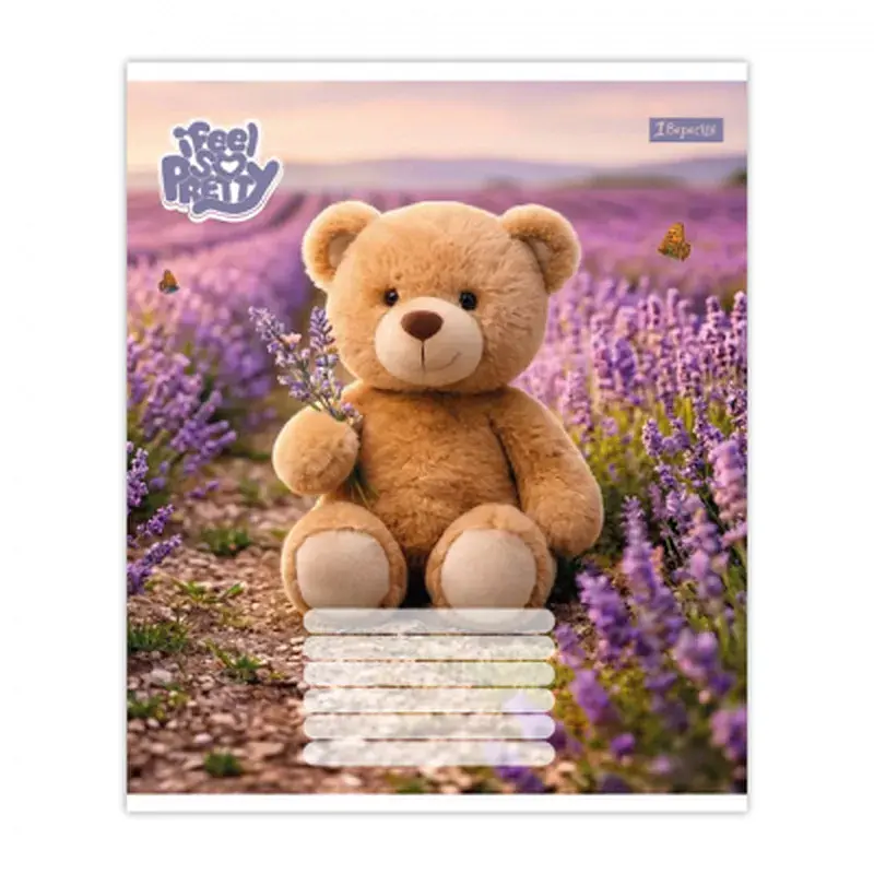Зошит 1 вересня Bear stories А5 24 аркушів клітинка (768974), в асортименті - фото 3