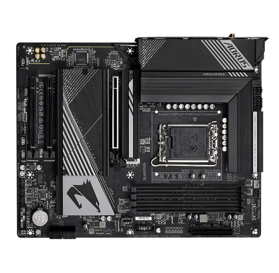 Материнская плата Gigabyte B760 AORUS ELITE AX DDR4 - фото 5