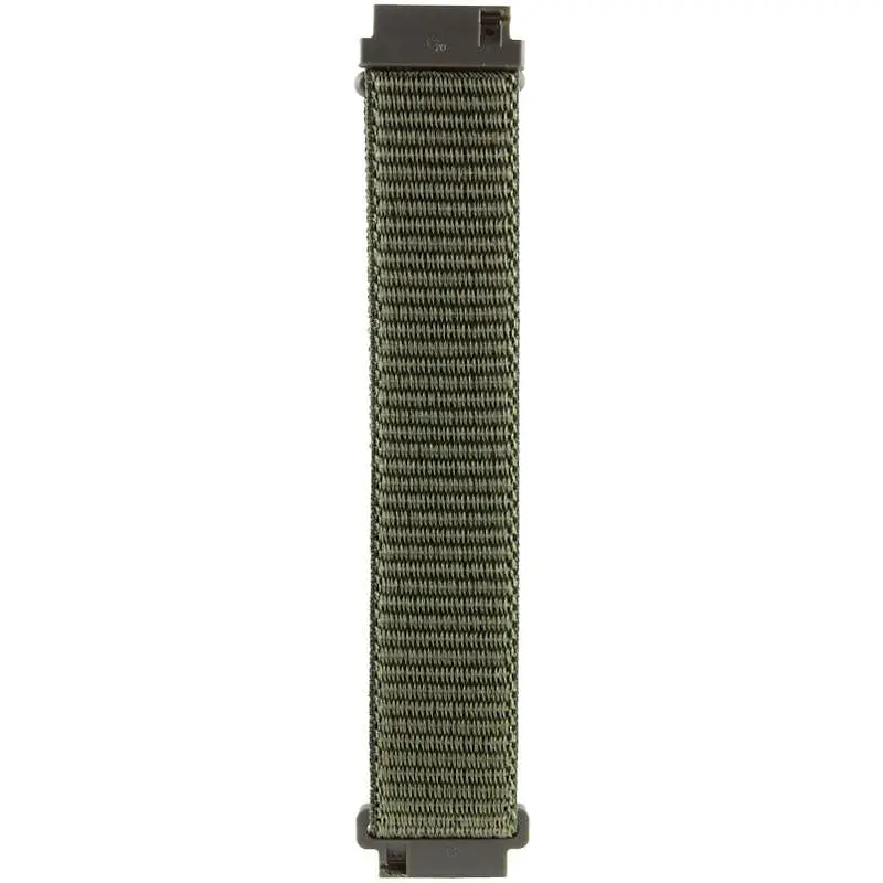 Ремінець Nylon для Smart Watch 20mm Зелений / Green - фото 3