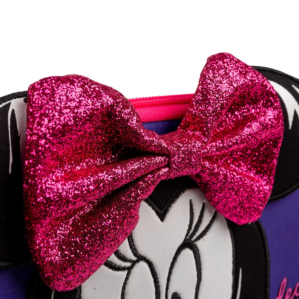Пенал шкільний м`який YES TO-01-1 Minnie Mouse, фіолетовий - фото 3