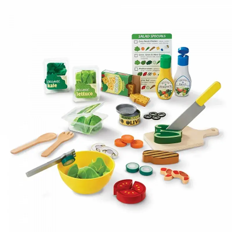 Ігровий набір Melissa&Doug Нарізка салату (MD19310) - фото 2