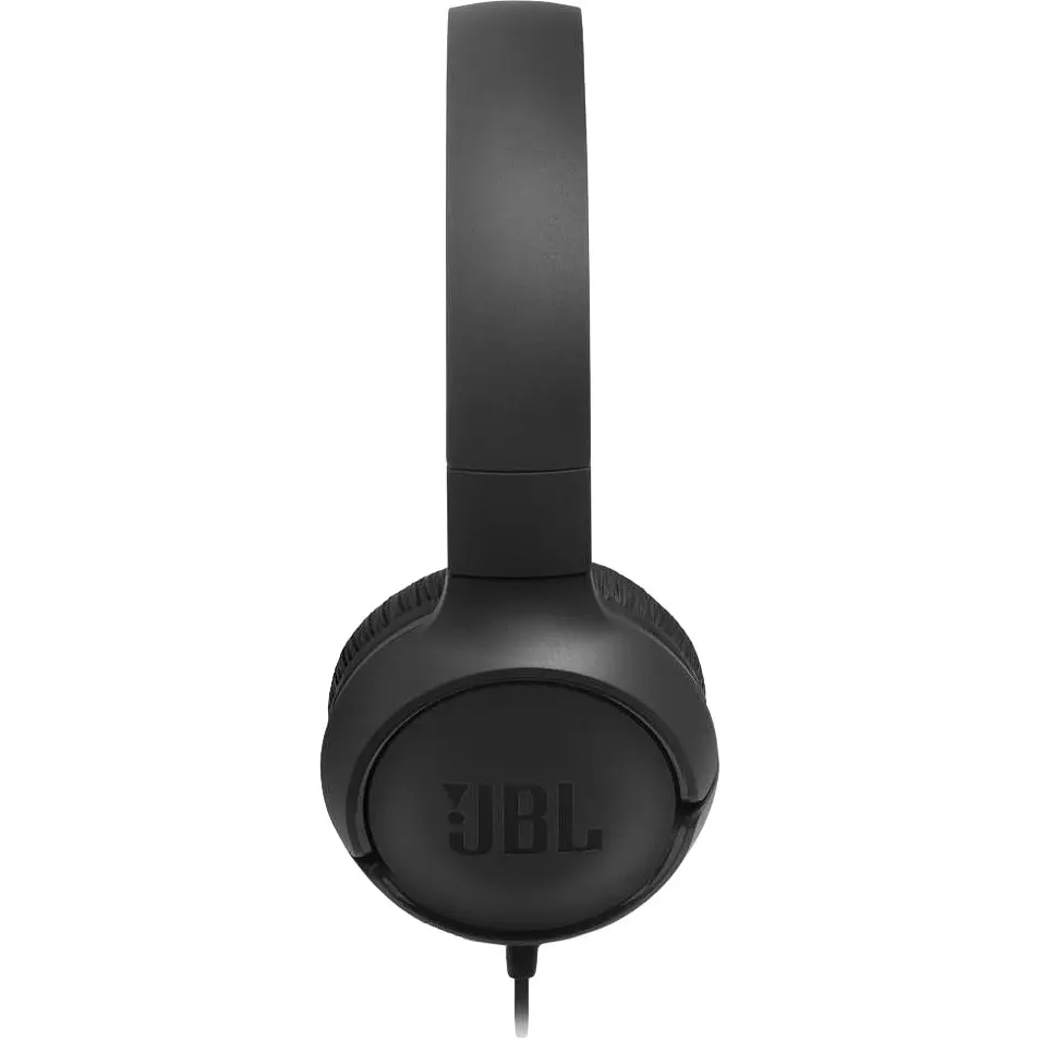 Навушники з мікрофоном JBL T500 Black (JBLT500BLK) - фото 3