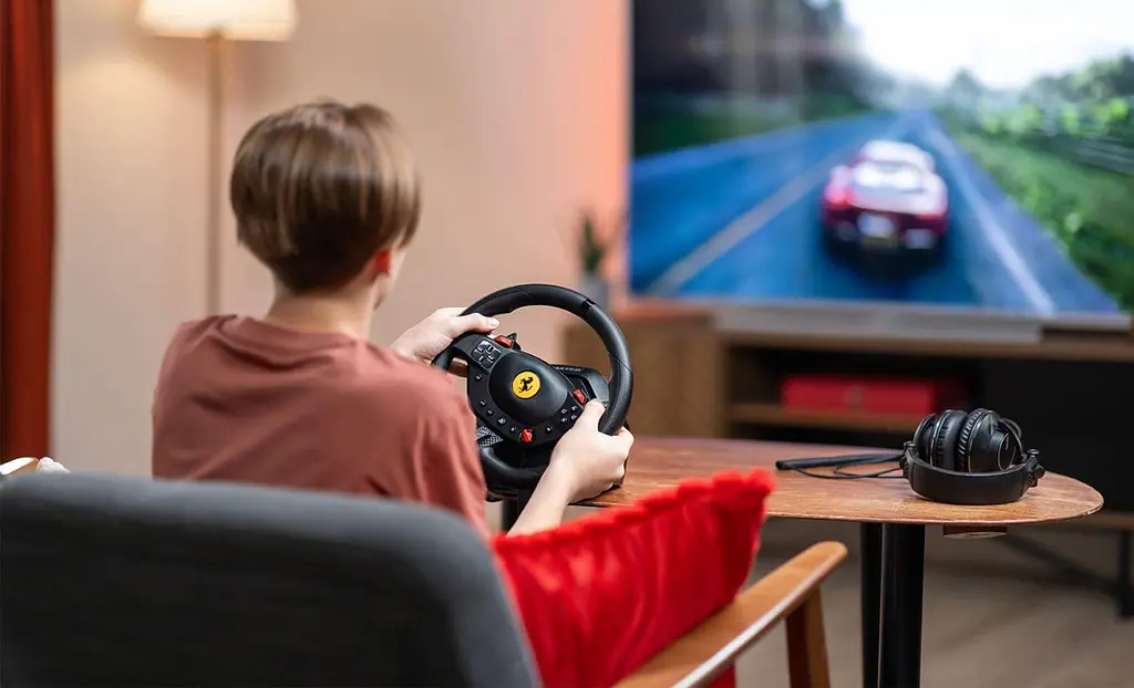 Кермо і педалі Thrustmaster T98-P FERRARI 296 GTB PC/PS4/PS5 - фото 7
