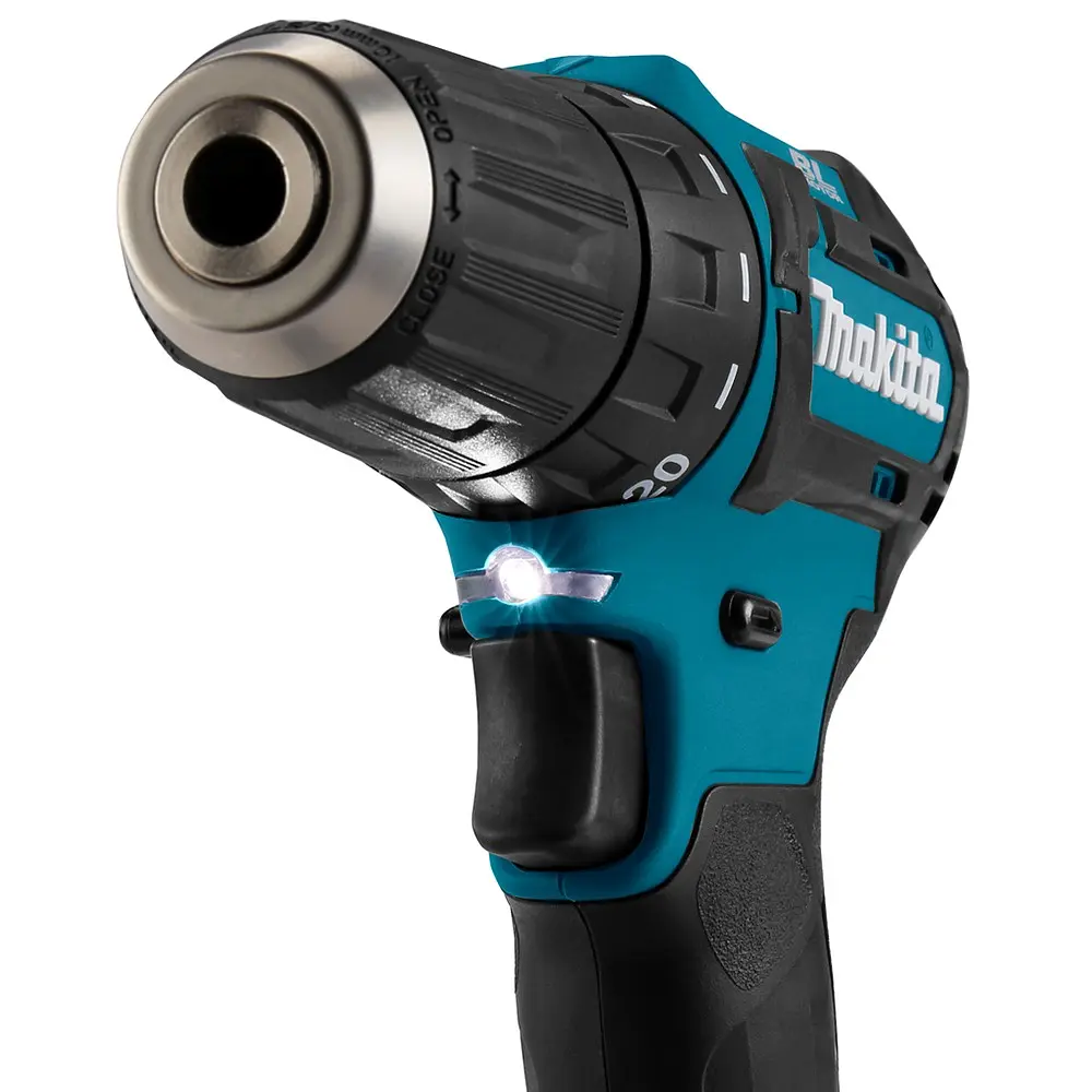 Шурупокрут акумуляторний Makita DF332DWYE (35 Нм, 0.8-10 мм, BL, CXT) - фото 3