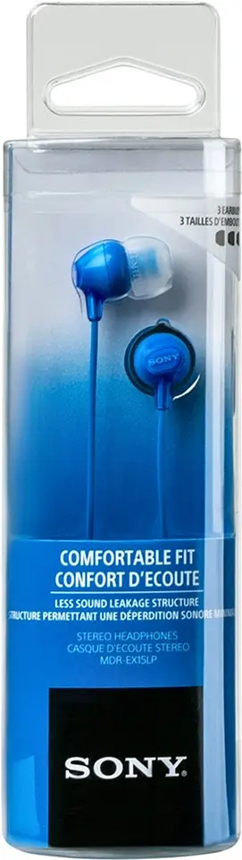 Навушники Sony MDR-EX15LP Blue - фото 4