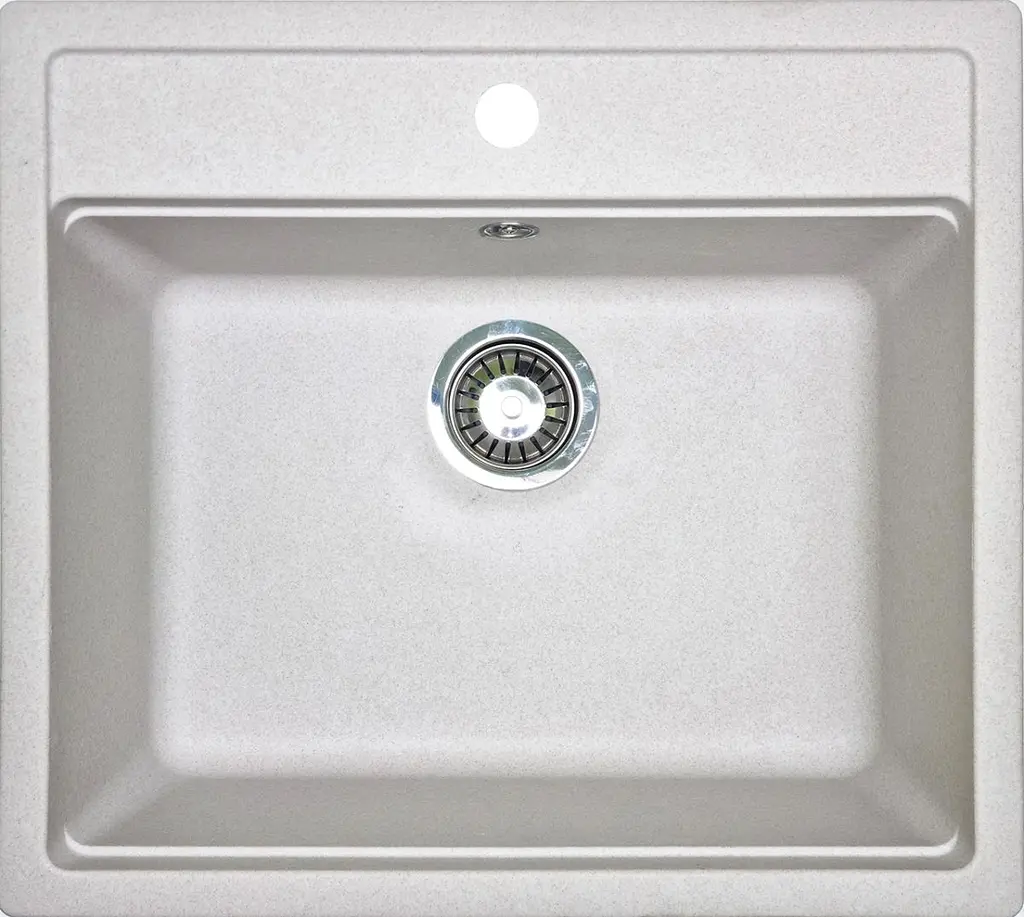 Кухонна мийка Adamant STEP avena 565x500x190 мм, без крила 56,5 см - фото 3