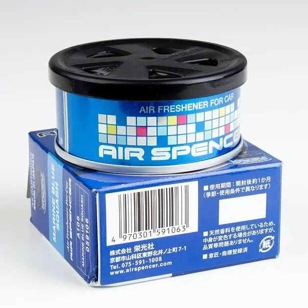 Ароматизатор Eikosha A106 Marine Blue Squash SPIRIT REFILL крейдяний для автомобіля оригінал Японія - фото 2