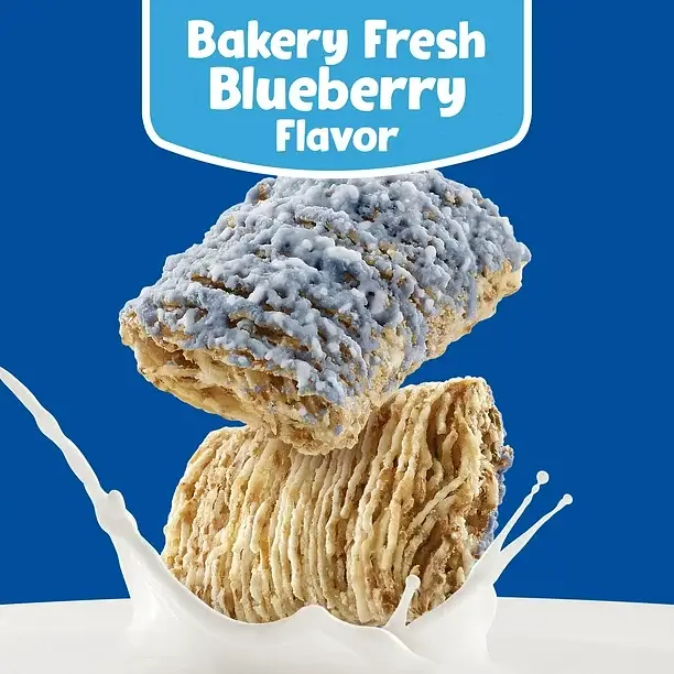Сухий сніданок Kellogg's Frosted Mini-Wheats Blueberry 623g - фото 3