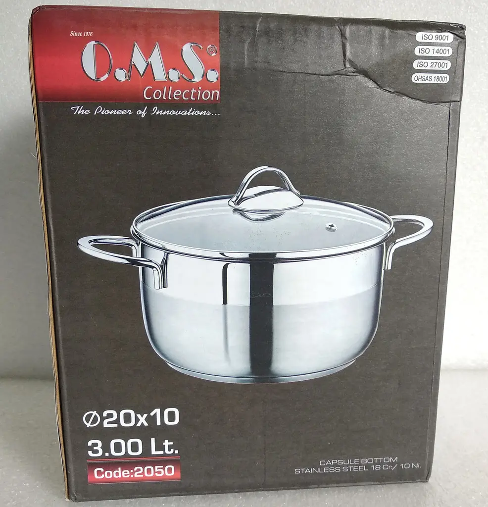 Каструля O.M.S. Collection 2050-20 см 3 л - фото 10