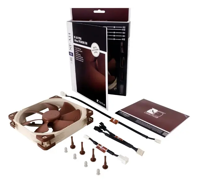 Вентилятор Noctua NF-A14 PWM для корпусу 140x140x25мм SSO2 300 - 1500 об/хв 19,2-24,6дБ 4pin PWM