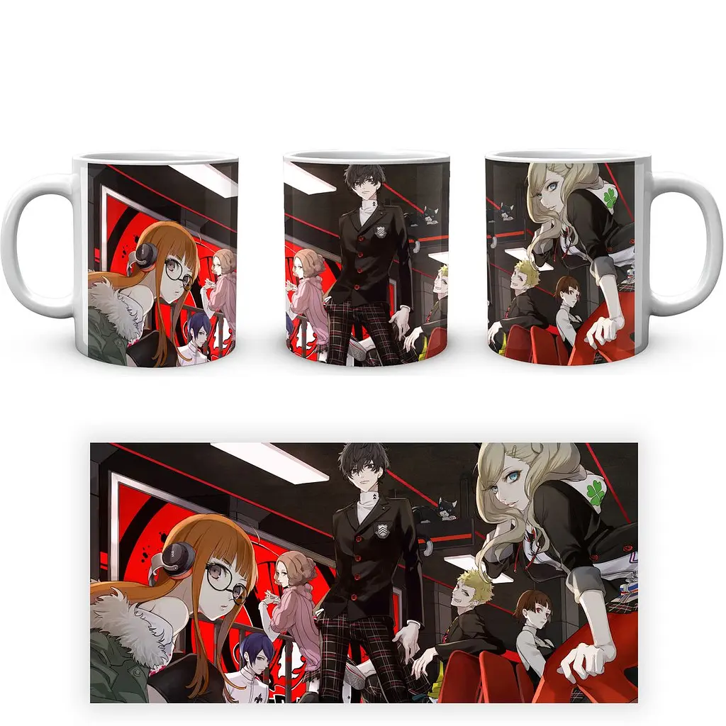 Кухоль GeekLand Persona 5 Персона 5 P5 02.10 330 мл білий - фото 4