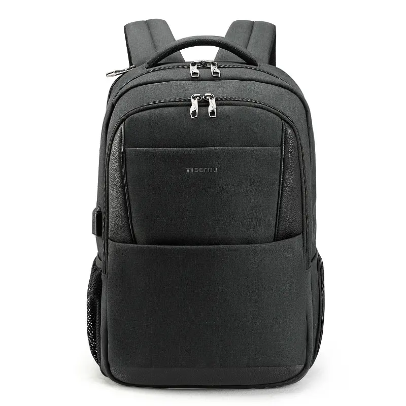 Рюкзак Tigernu T-B3515 з відсіком для ноутбука 15.6" та USB 18 л Black (16232) - фото 2
