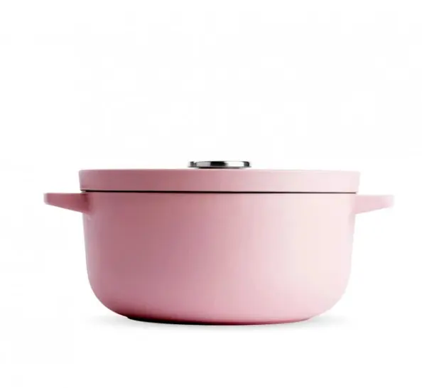 Каструля з кришкою KitchenAid СС007430-001 22 см 3.3 л суха троянда - фото 6