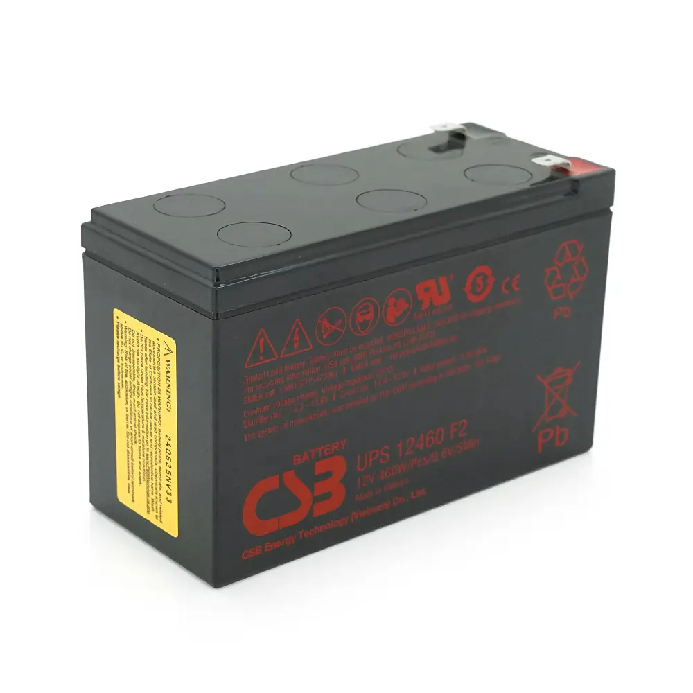 Акумуляторна батарея CSB UPS12460F2 12V 9Ah