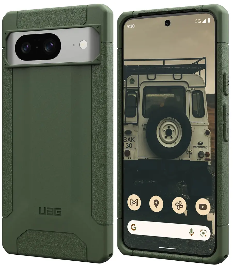 Оригінальний протиударний чохол для Google Pixel 8 UAG Scout Olive Drab 614318117272 - фото 8