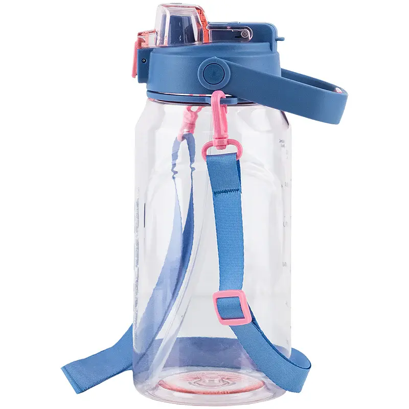 Пляшечка для води Kite 1.5 л рожева з блакитним (K24-1202-2) - фото 2