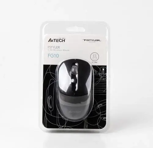 Комп'ютерна миша A4Tech Fstyler FG10 2000dpi Black+Grey teh0024036 - фото 5