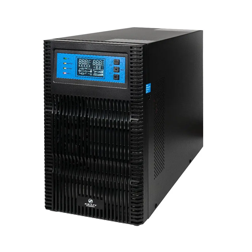 Джерело безперебійного живлення Kraft KRF-T3000VA/3000W(LCD) Pro Online UPS з вбудованими акумуляторними батареями (42-00107) - фото 7