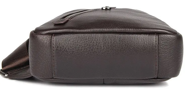 Чоловіча шкіряна сумка Vintage 17х28,5х5 см sum0015037 - фото 3