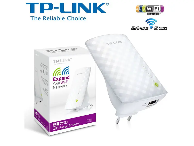 Підсилювач сигналу Wi-Fi TP-LINK RE200 - фото 5