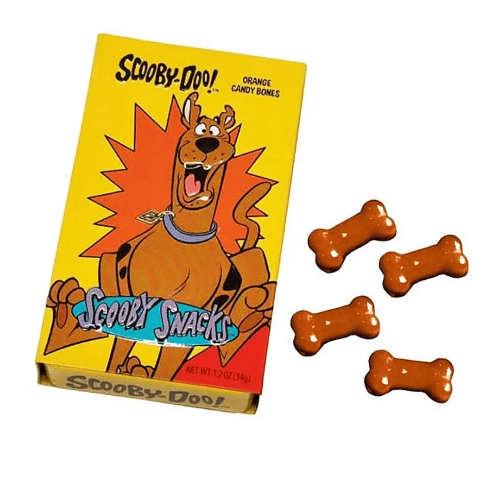 Цукерки Scooby-Doo Scooby Snacks Orange Flavored Candy 34г