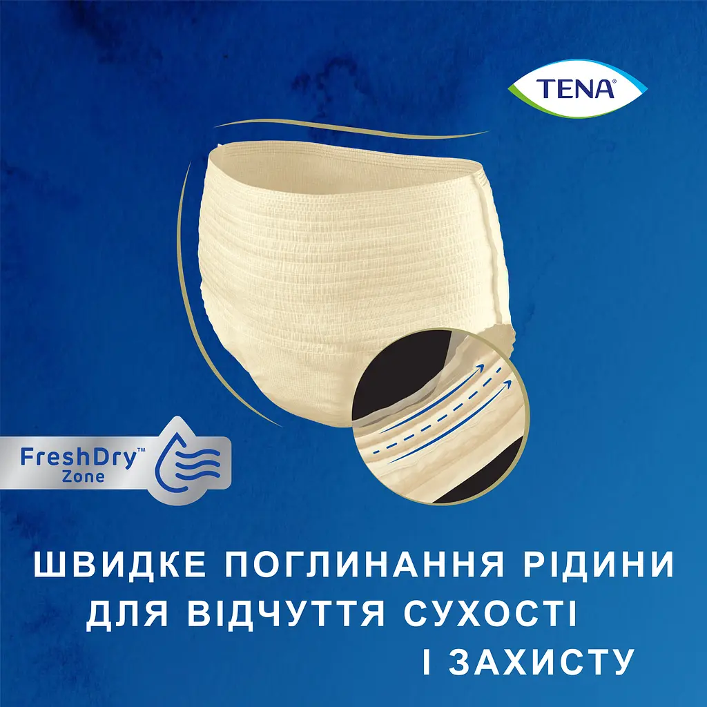 Урологические трусы для женщин Tena Lady Pants Plus Medium 9 шт. - фото 4