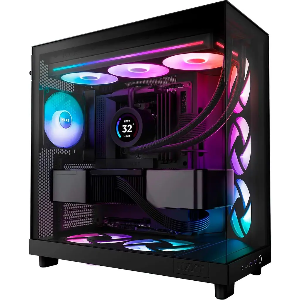 Вентилятор NZXT F360 RGB Core Black (RF-U36HF-B1) - фото 4