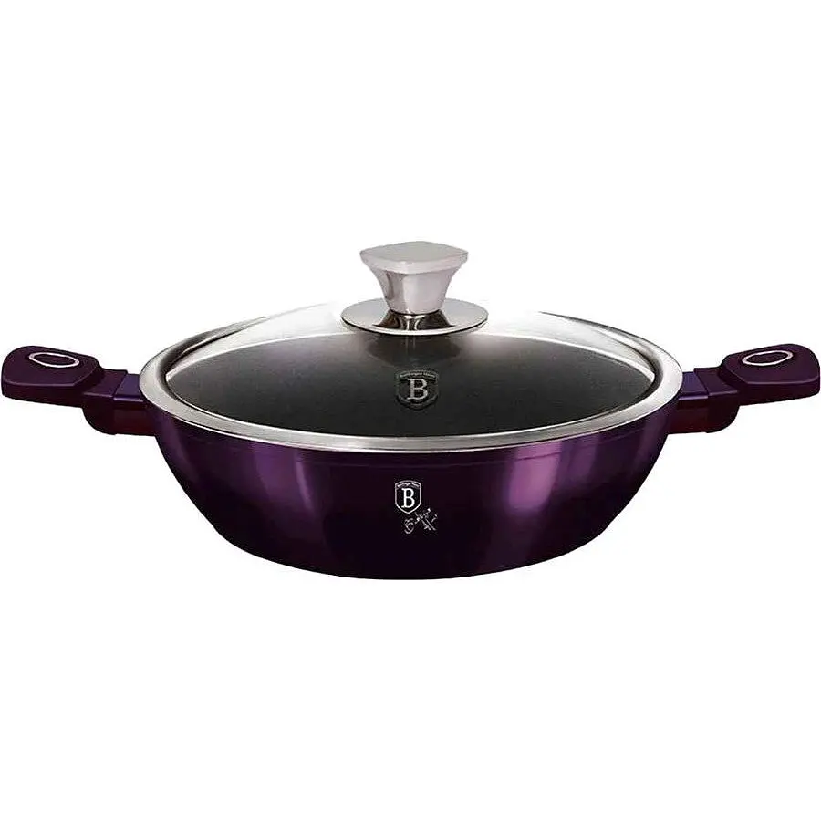 Сотейник с крышкой Berlinger Haus Purple Eclipse Collection, 2,3 л, фиолетовый (BH 6631) - фото 2