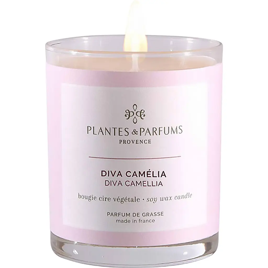 Ароматична свічка Plantes & Parfums Diva Camelia 180 г - фото 1