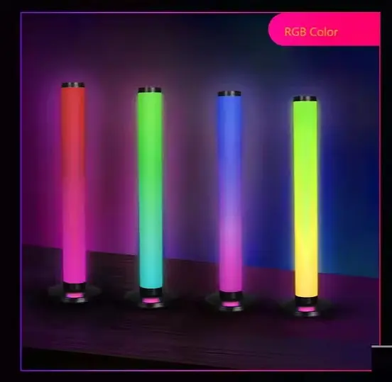 RGB лампа 40 см Vertical 360 настільна чорний - фото 2