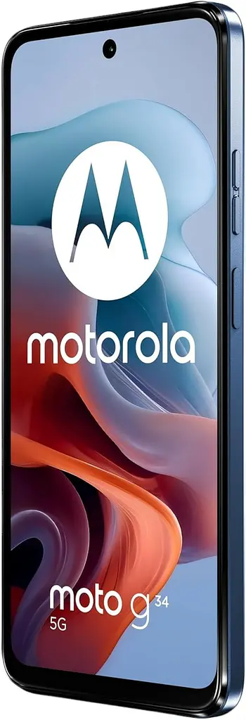 Смартфон Motorola Moto G34 8/128Gb Ice Blue - фото 4