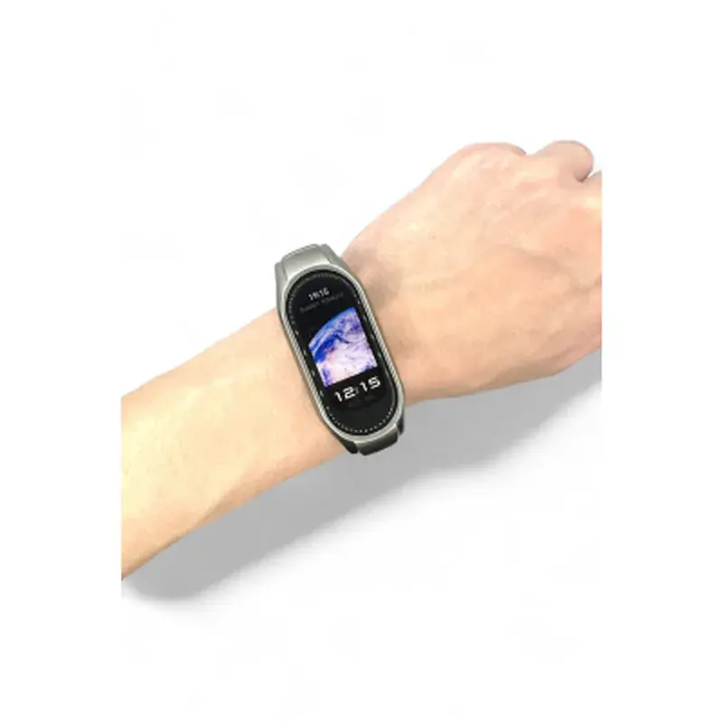 Ремінець до фітнес браслета BeCover Metal для Xiaomi Mi Smart Band 9 Silver (711979) - фото 10