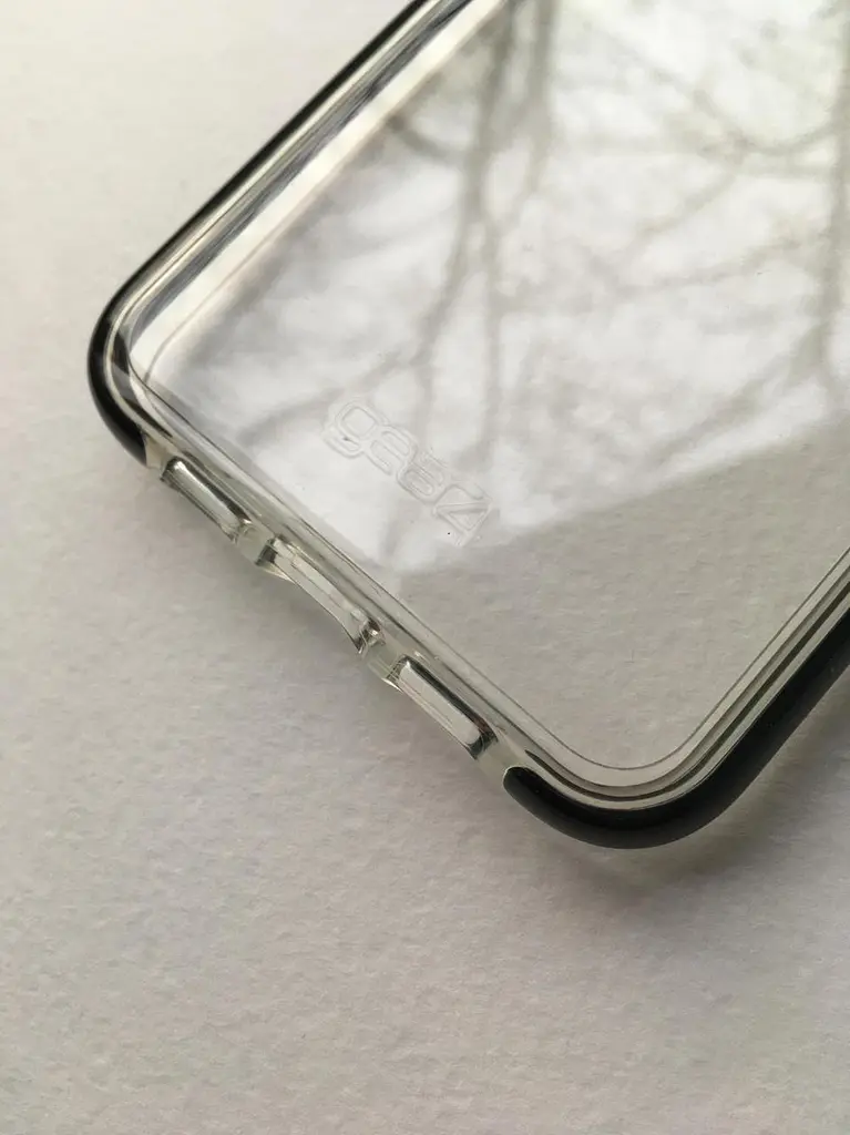 Протиударний прозорий чохол GEAR4 Piccadilly D3O з антимікробним покриттям для Google Pixel 3a (5.6") Black + Transparent - фото 5