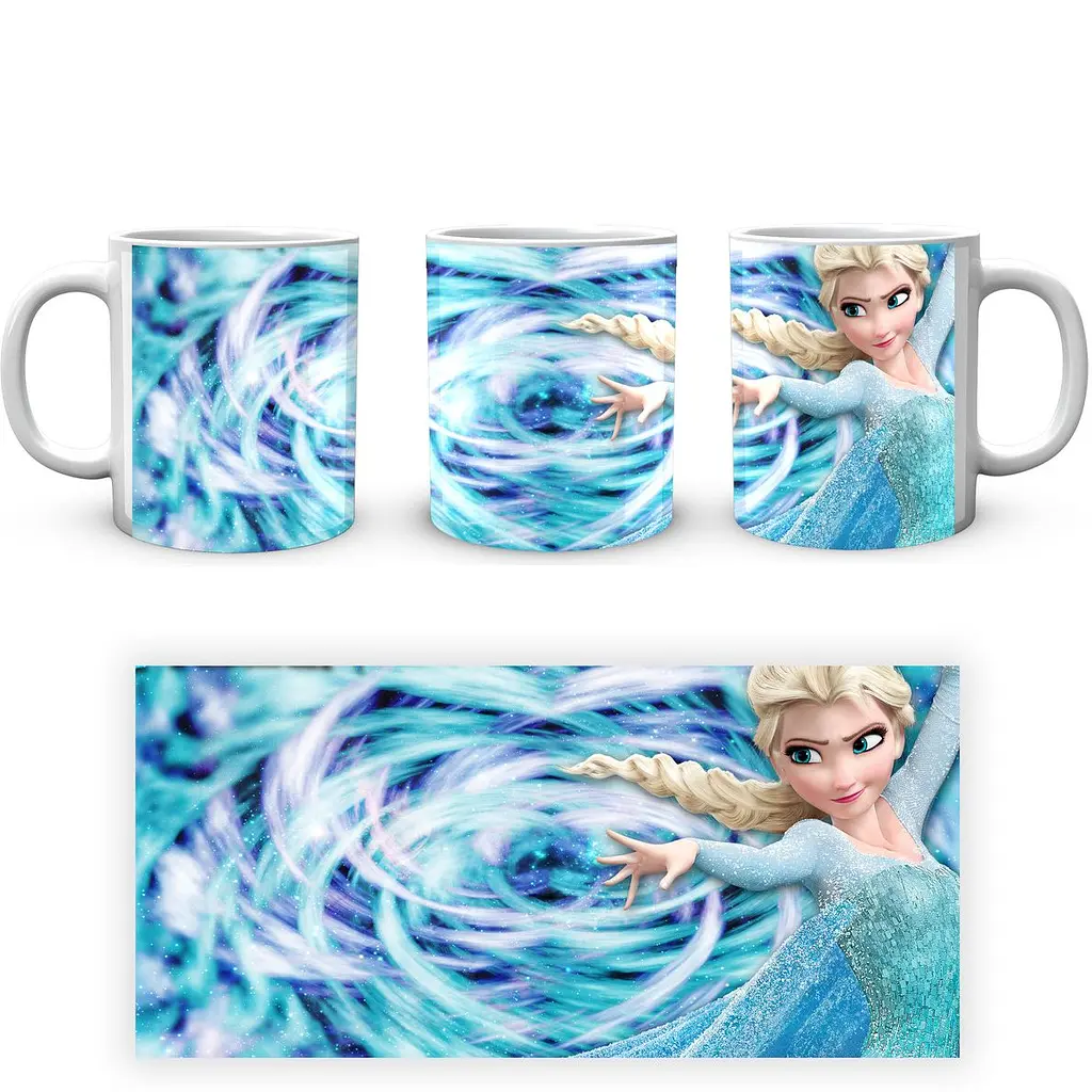 Кружка GeekLand Frozen Холодное Сердце Эльза FZ.002.10 330 мл белая - фото 4