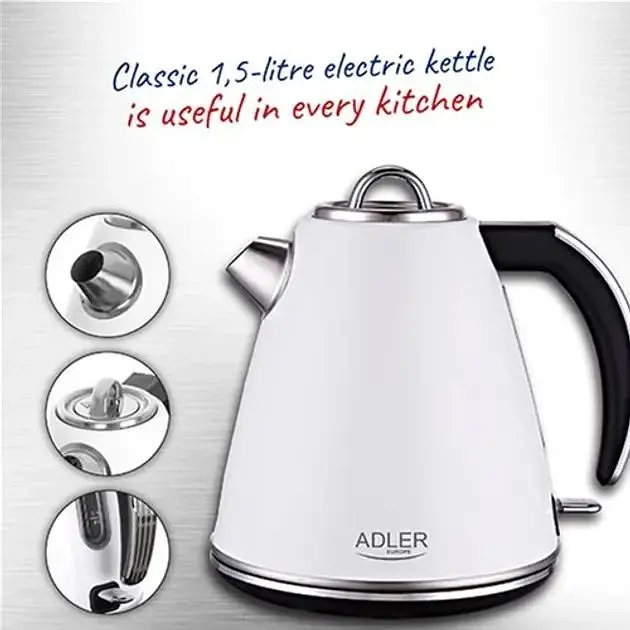 Чайник электрический Adler AD 1343 1.5 л - фото 7