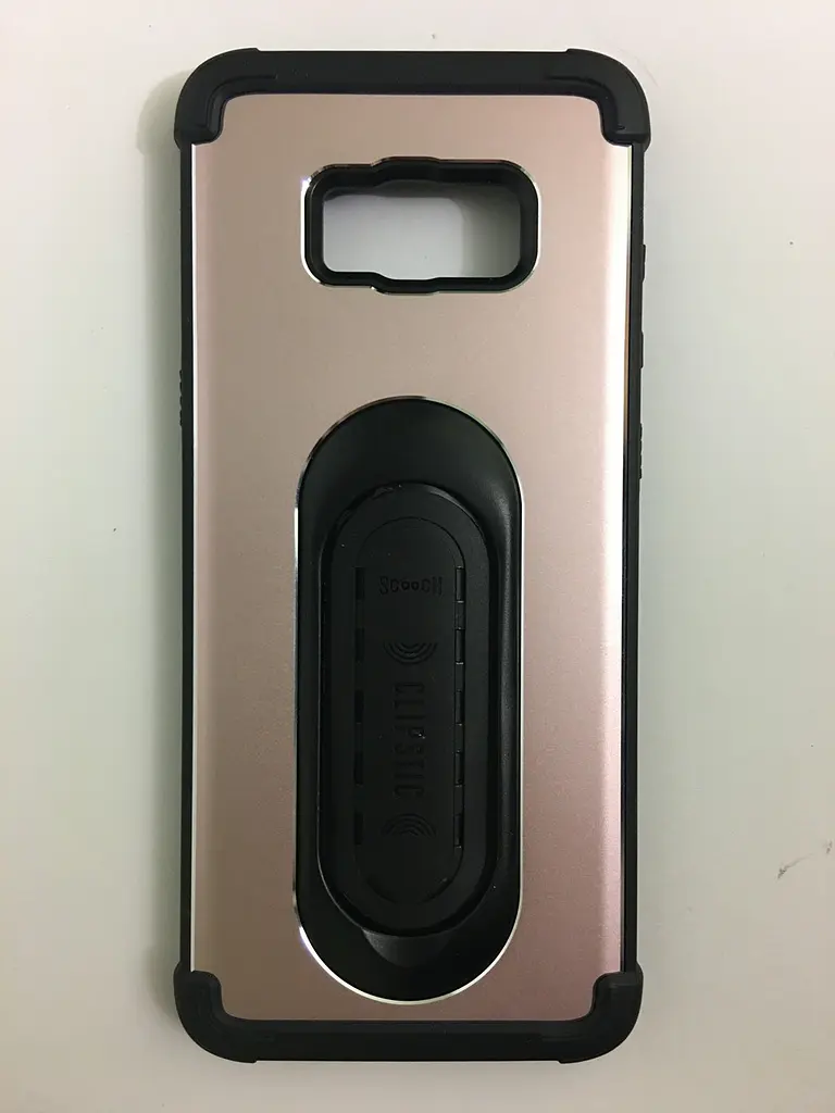 Чохол протиударний із підставкою 4-в-1 Scooch Clipstic Pro для Samsung Galaxy S8 Plus Rose Gold - фото 4