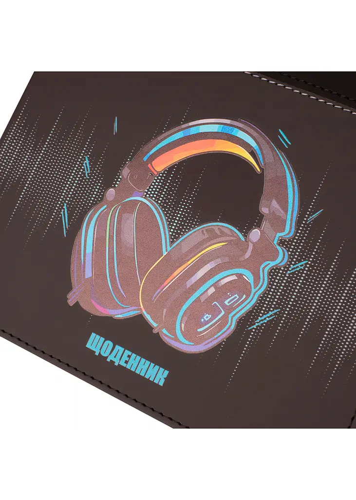 Щоденник шкільний YES еко шкіра Headphones (911620) - фото 3