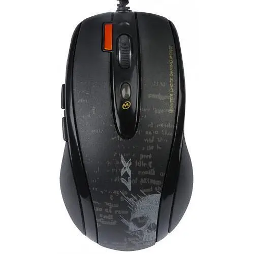 Миша A4Tech F5 чорна, USB V-TRACK